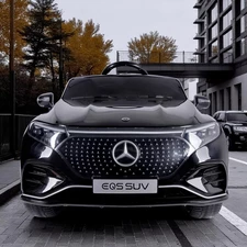 Детская машина M 6161 EBLR-2 черная, лицензия Mercedes фото 14