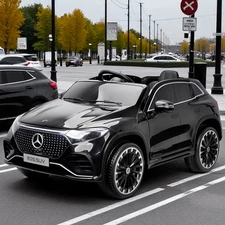 Детская машина M 6161 EBLR-2 черная, лицензия Mercedes фото 37