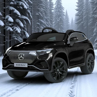 Детская машина M 6161 EBLR-2 черная, лицензия Mercedes
