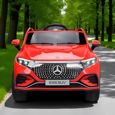 Детская электромашина M 6161 EBLR-3 Mercedes красная, открываются двери фото 16