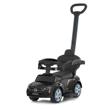 Детская каталка - толокар 668 L-2 с ручкой черная, Mercedes купить