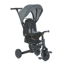 Трехколесный велосипед с ручкой Turbo Trike MT 1036 grey, серый