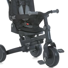 Трехколесный велосипед с ручкой Turbo Trike MT 1036 grey, серый купить