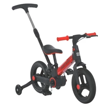 Велосипед - трансформер Profi Kids 12 д. MB 1021-5 беговел, 3 в 1, красно-черный