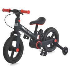 Велосипед - трансформер Profi Kids 12 д. MB 1021-5 беговел, 3 в 1, красно-черный фото 86