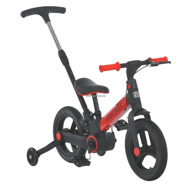 Велосипед - трансформер Profi Kids 12 д. MB 1021-5 беговел, 3 в 1, красно-черный