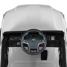 Детский электромобиль джип M 6130 EBLR-2 Toyota черный, мягкое сиденье фото 86