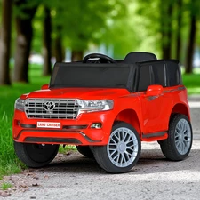 Детский электромобиль джип M 6130 EBLR-3 Toyota красный, EVA колеса