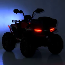 Детский квадроцикл M 6132 EBLR-4 синий, с пультом управления фото 32