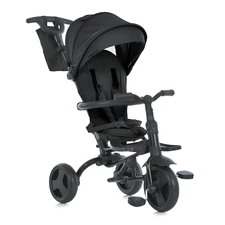 Трехколесный велосипед Turbo Trike MT 1055 Black с ручкой, черный