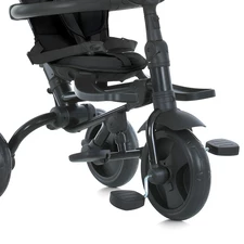 Трехколесный велосипед Turbo Trike MT 1055 Black с ручкой, черный фото 14