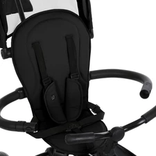 Трехколесный велосипед Turbo Trike MT 1055 Black с ручкой, черный фото 18