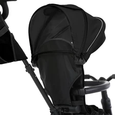 Трехколесный велосипед Turbo Trike MT 1055 Black с ручкой, черный фото 15