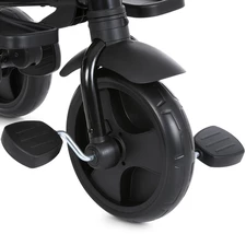 Трехколесный велосипед Turbo Trike MT 1055 Black с ручкой, черный фото 92