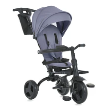 Трехколесный велосипед Turbo Trike MT 1055 Grey с ручкой, серый