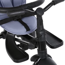 Трехколесный велосипед Turbo Trike MT 1055 Grey с ручкой, серый фото 11