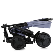 Трехколесный велосипед Turbo Trike MT 1055 Grey с ручкой, серый фото 71