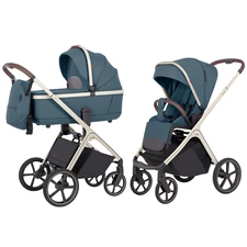 Универсальная коляска 2 в 1 Carrello Vector CRL-6550 Prime Blue, синяя фото 14