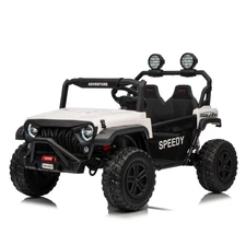 Двухместный детский джип M 6206 EBLR-1 (24V) белый, 4 мотора фото 92