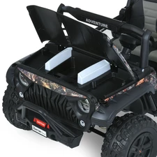 Детский джип M 6206 EBLRS-18 (24V) двухместный, 4 мотора, камуфляж фото 53