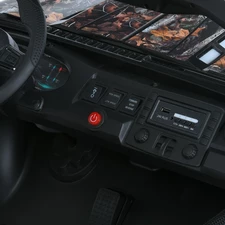Детский джип M 6206 EBLRS-18 (24V) двухместный, 4 мотора, камуфляж фото 15
