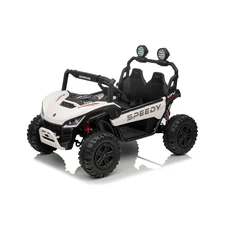 Двухместный детский багги M 6205 EBLR-1 (24V) белый, два аккумулятора фото 71