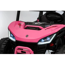 Двухместный детский багги M 6205 EBLR-3 (24V) красный, два аккумулятора фото 16