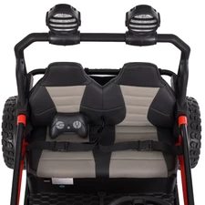 Двухместный детский багги M 6205 EBLR-3 (24V) красный, два аккумулятора фото 28
