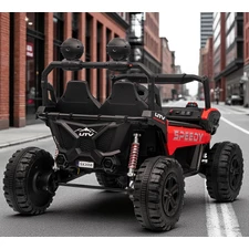 Двухместный детский багги M 6205 EBLR-3 (24V) красный, два аккумулятора фото 37