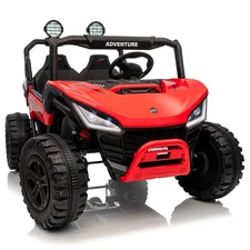 Двухместный детский багги M 6205 EBLR-3 (24V) красный, два аккумулятора фото 71