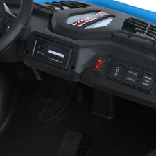 Детский электромобиль M 6205 EBLR-4 (24V) двухместный багги, синий фото 22