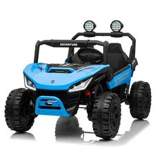 Детский электромобиль M 6205 EBLR-4 (24V) двухместный багги, синий фото 41