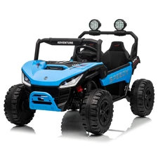 Детский электромобиль M 6205 EBLR-4 (24V) двухместный багги, синий фото 92