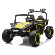 Двухместный детский багги M 6207 EBLR-5 (24V) зеленый, с пультом управления фото 86