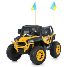 Детский багги M 6131 EBLR-7 (24V) оранжевый, четыре мотора купить