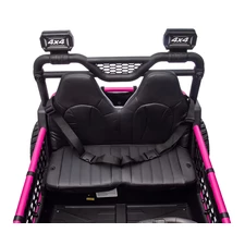 Двухместный детский багги M 6208 EBLR-5 (24V) зеленый, мягкие EVA колеса фото 86