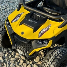 Двухместный детский багги M 6075 EBLR-6 (24V) желтый, четыре мотора фото 71