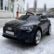 Детская машина на аккумуляторе M 4806 EBLR-2 Audi черная, открываются двери