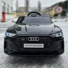 Детская машина на аккумуляторе M 4806 EBLR-2 Audi черная, открываются двери фото 14
