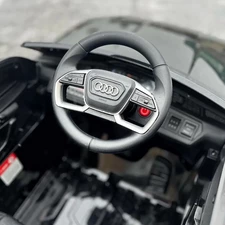 Детская машина на аккумуляторе M 4806 EBLR-2 Audi черная, открываются двери фото 16
