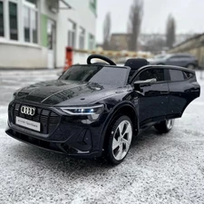 Детская машина на аккумуляторе M 4806 EBLR-2 Audi черная, открываются двери фото 41