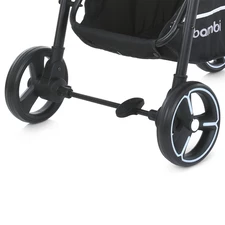 Прогулочная коляска Bambi M 4249-2 Hunter Green Matt книжка, зеленая фото 11