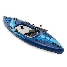 Надувная одноместная байдарка - каяк Intex 68245, Dakota Quest, 320 х 89 х 20 см фото 14