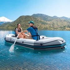 Трехместная надувная лодка Intex 68373, Mariner 3 Set, 297 х 127 х 46 см. купить