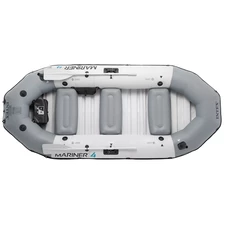 Четырехместная надувная лодка Intex 68376, Mariner 4 Set, 328 х 145 х 48 см. фото 63