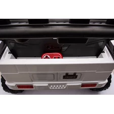 Двухместный детский джип 2566 AEBLR-3 (24V) Toyota, красный фото 11