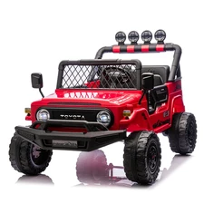 Двухместный детский джип 2566 AEBLR-3 (24V) Toyota, красный купить