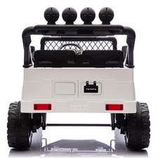 Двухместный детский джип 2566 AEBLR-3 (24V) Toyota, красный фото 41
