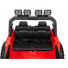 Детский электромобиль джип M 6204 EBLR-3 (24V) двухместный, красный фото 28
