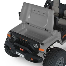 Детский электромобиль джип M 6204 EBLR-11 (24V) двухместный, серый фото 53